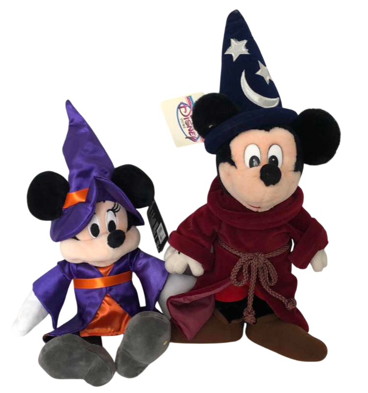 Photo 1 of WALT DISNEY MICKEY MOUSE WIZARD AND HALLOWEEN MINNE PLUSH