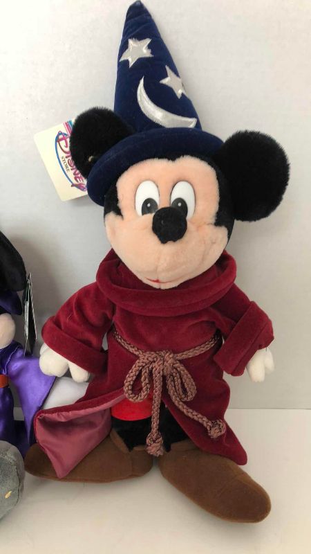 Photo 1 of WALT DISNEY MICKEY MOUSE WIZARD AND HALLOWEEN MINNE PLUSH