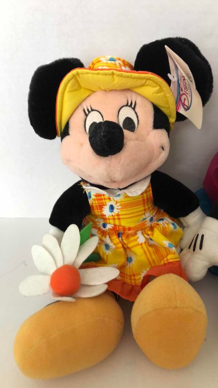 Photo 1 of 2-WALT DISNEY MINNIES: TROPICAL AND SUNKISSED PLUSH 14”