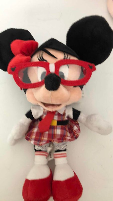 Photo 1 of 3-WALT DISNEY MINNIE MOUSE PLUSH