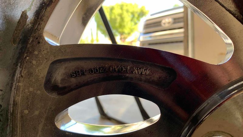 Photo 1 of 4-MB MOTORS CHROME WHEELS 18 X 8.5” BOLT PATTERN 5 X 120.65MM AND BFGOODRICH G-FORCE T/A KDW 255/40ZR18 95Y 