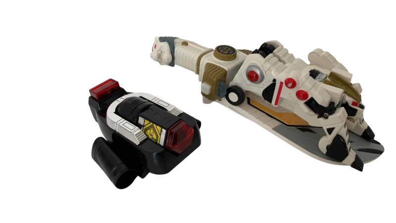 Photo 1 of 2-VINTAGE MIGHTY MORPHIN POWER RANGERS TOYS: MTIGERZORD AND A POWER BRACE