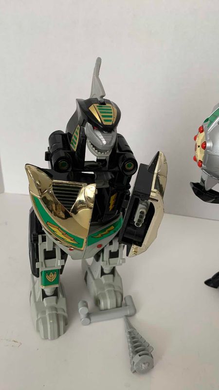 Photo 1 of VINTAGE MIGHTY MORPHIN POWER RANGERS DRAGONZORD ACTION FIGURE