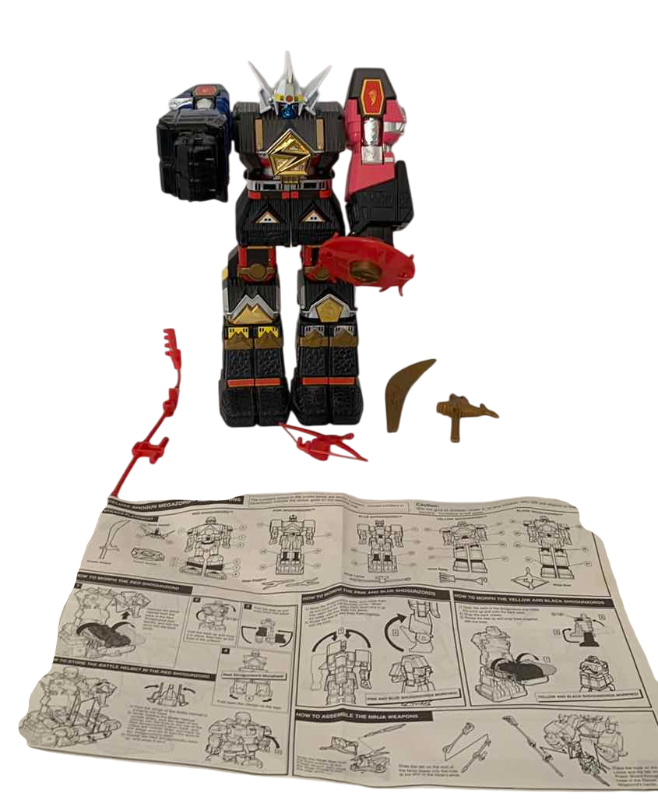 Photo 1 of VINTAGE MIGHTY MORPHIN POWER RANGERS DELUXE SHOGUN MEGAZORD ACTION FIGURE