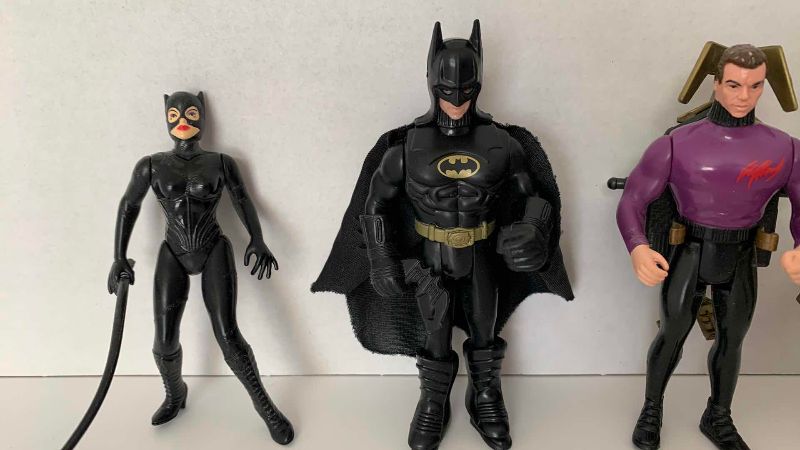 Photo 1 of KENNER DC ACTION FIGURES: BATMAN, CATWOMAN, PENGUIN