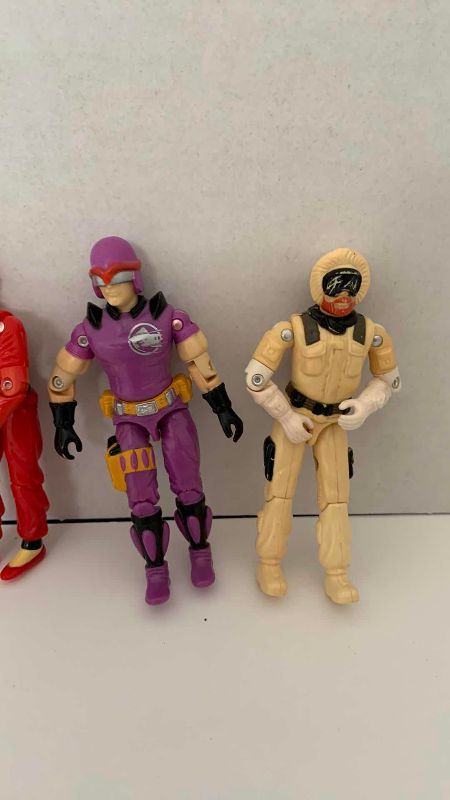 Photo 1 of 4-G.I. JOE ACTION FIGURES: JINX, RAMPART, SEA SLUG AND SNOW JOB