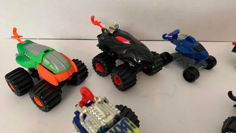 Photo 1 of ASSORTED METAL DIE CAST CARS ATTACK PACK MATTEL