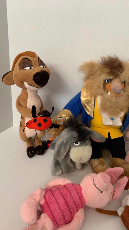 Photo 1 of DISNEY MOVIES STUFFED ANIMALS