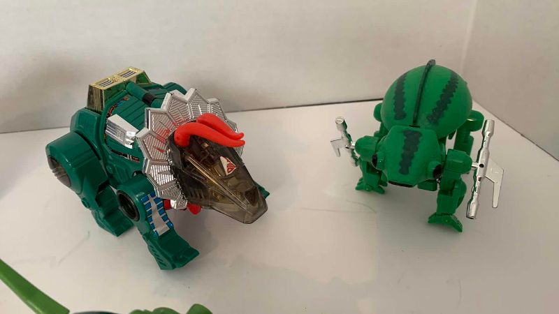 Photo 1 of 6-TRANSFORMERS: SNARL, GRIMLOCK, DINOBOT, SQUIRM, CROCODILE, AND GILLA MONSTER
