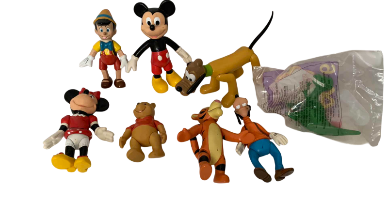 Photo 1 of ASSORTED DISNEY HARD TOYS