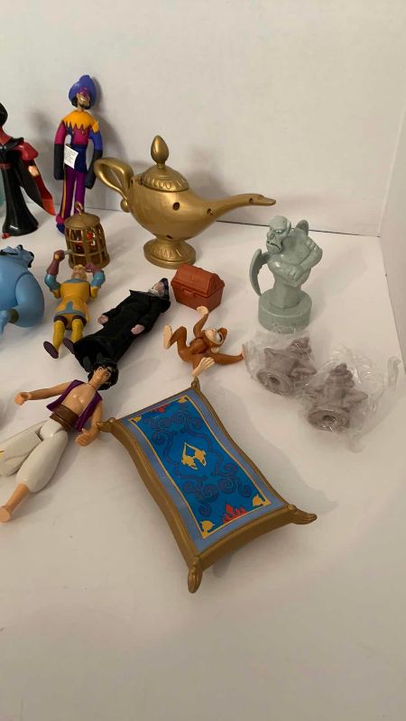 Photo 1 of ASSORTED DISNEY MOVIE TOYS AND CASE
