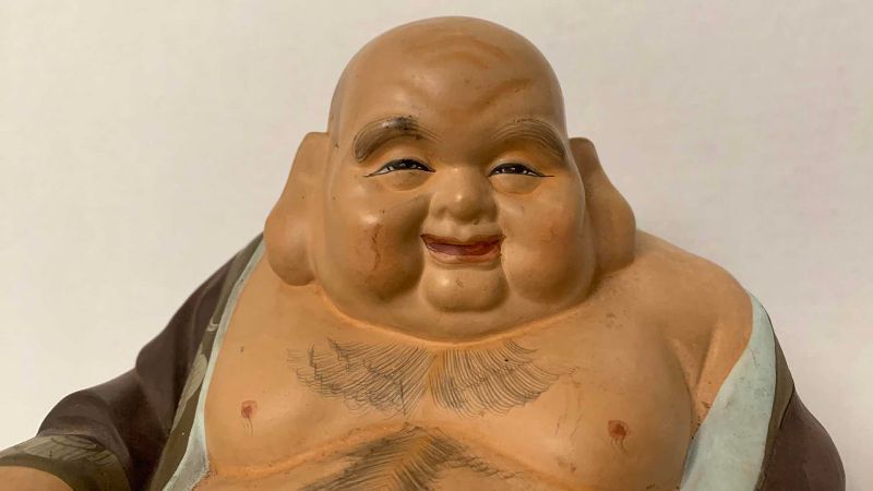 Photo 1 of VINTAGE CERAMIC BUDDAH 7”