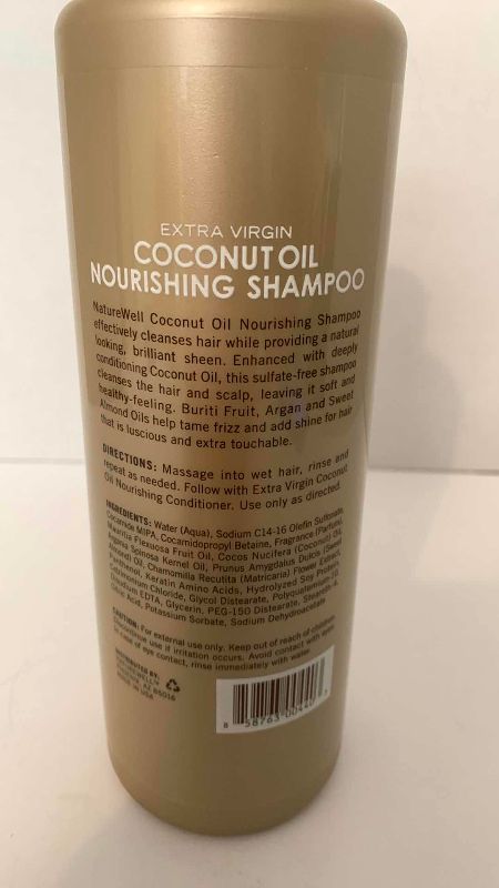 Photo 1 of NATURE WELL COCONUT OIL NOURISHING SHAMPOO