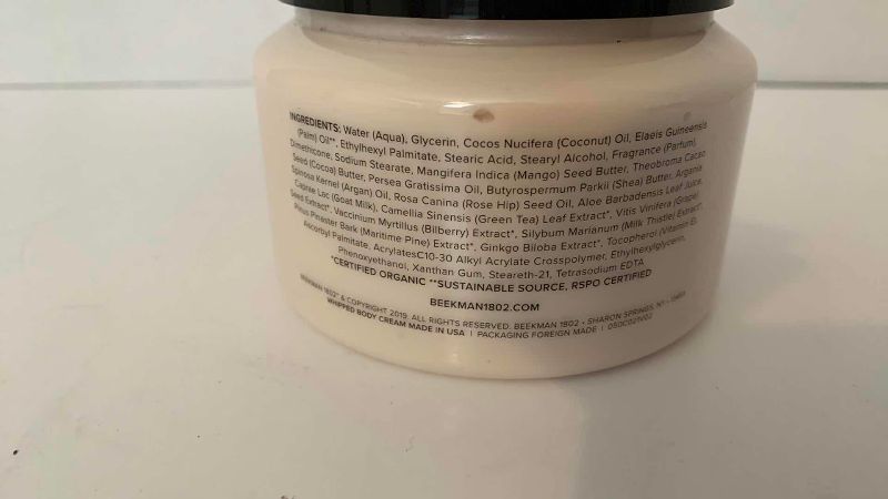 Photo 1 of BEEKMAN PURE GOAT MILK WHIPPED BODY CREAM