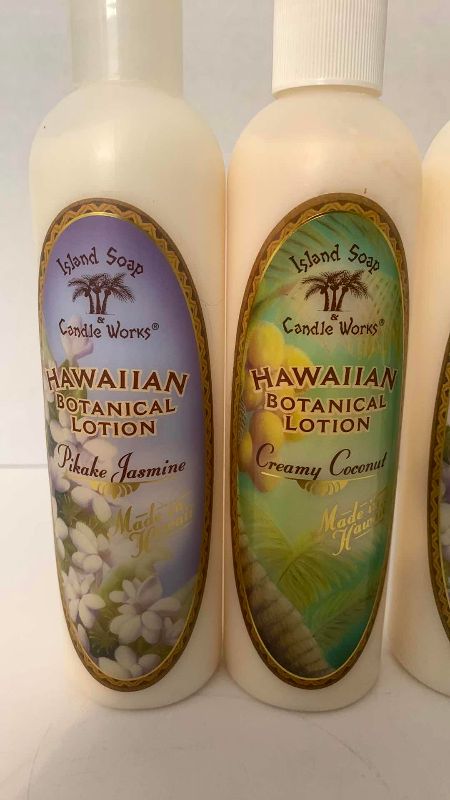 Photo 1 of 3-HAWAIIAN BOTANICAL LOTIONS 8.5 OUNCE