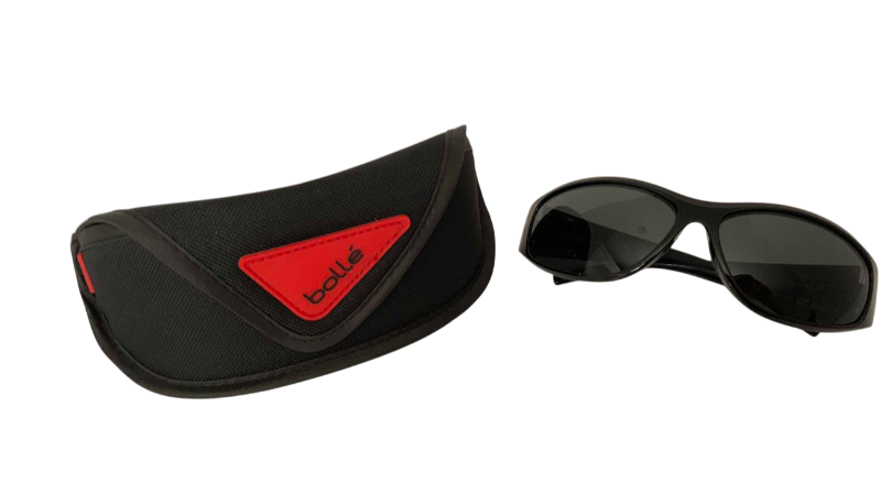 Photo 1 of MENS BOLLE POLARIZED WRAP AROUND SUNGLASSES BLACK