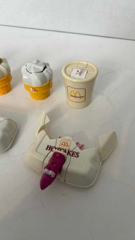 Photo 1 of 7-VINTAGE MC'DONALDS HAPPY MEAL TOYS 
