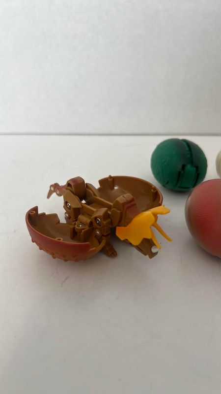 Photo 1 of 6-VINTAGE DRAGONS EGG TOYS 