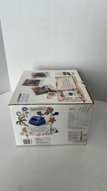 Photo 1 of XYRON CREATE A STICKER MODEL 500 AND REPLACEMENT CARTRIDGE