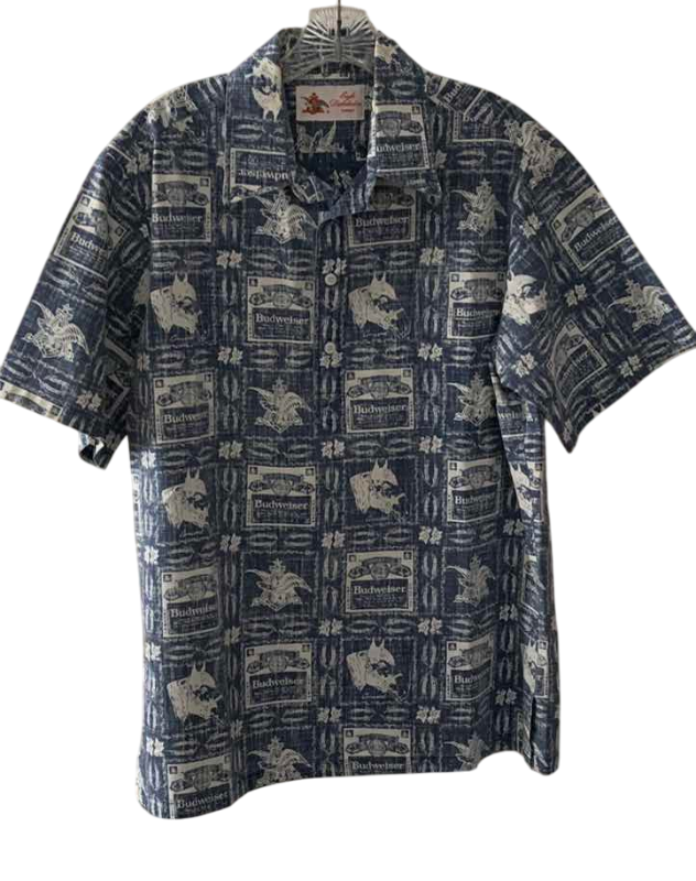 Photo 1 of BUDWEISER HAWAII EAGLE DISTRIBUTORS SHIRT SIZE M