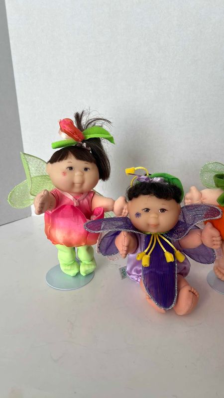 Photo 1 of 3-CABBAGE PATCH KIDS GARDEN FARIES 8”