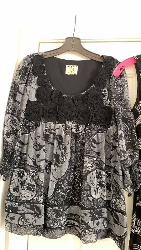Photo 1 of WOMENS DRESS, AND TWO TOPS SIZE M