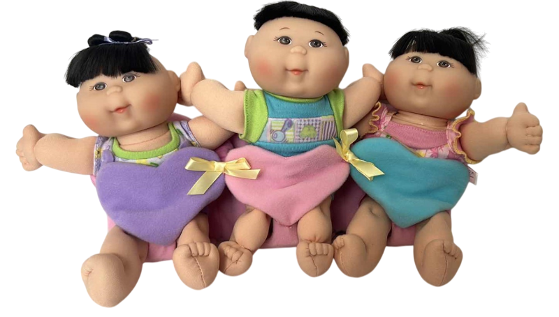 Photo 1 of CABBAGE PATCH KIDS SING N GO TRIPLETS 7”