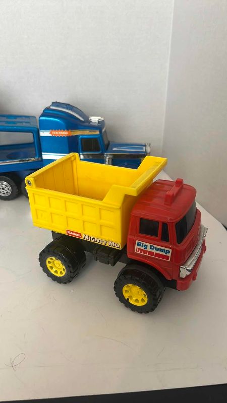 Photo 1 of TOY TRUCK SET OF 6 CONSTRUCTION TRUCKS