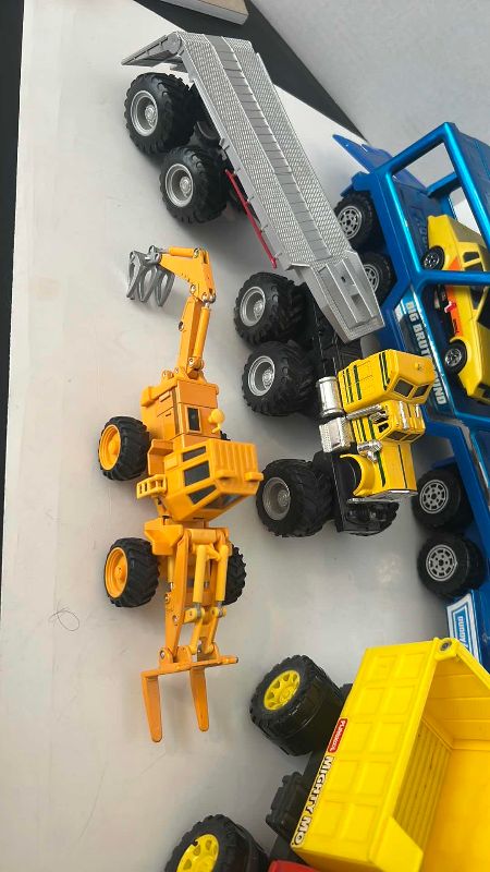 Photo 1 of TOY TRUCK SET OF 6 CONSTRUCTION TRUCKS