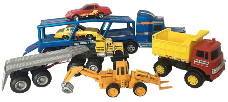 Photo 1 of TOY TRUCK SET OF 6 CONSTRUCTION TRUCKS