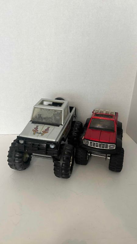 Photo 1 of 2-TOY MONSTER TRUCKS