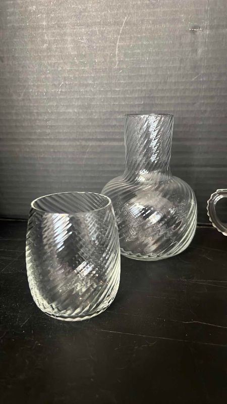 Photo 1 of 4-CRYSTAL GLASSWARE 