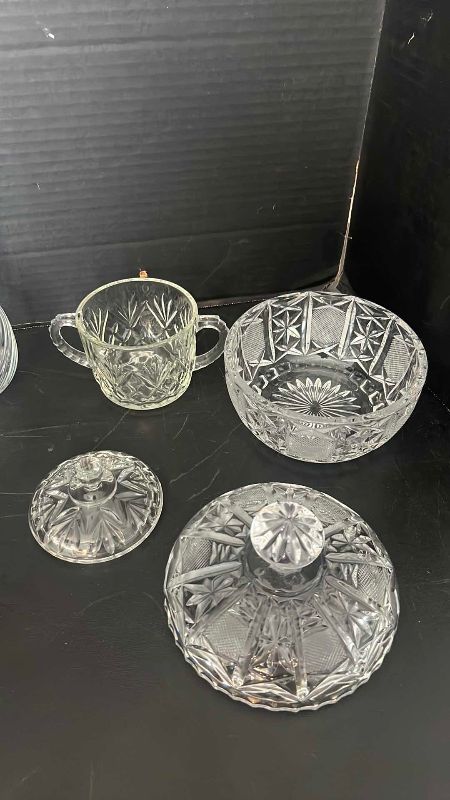 Photo 1 of 4-CRYSTAL GLASSWARE 