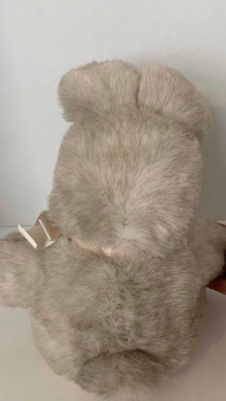 Photo 1 of VINTAGE PORCELAIN GIRL SLEEPING BUNNY PLUSH 18”
