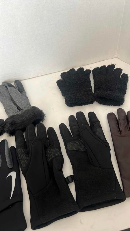 Photo 1 of 5 PAIRS OF WOMENS SMALL WINTER GLOVES