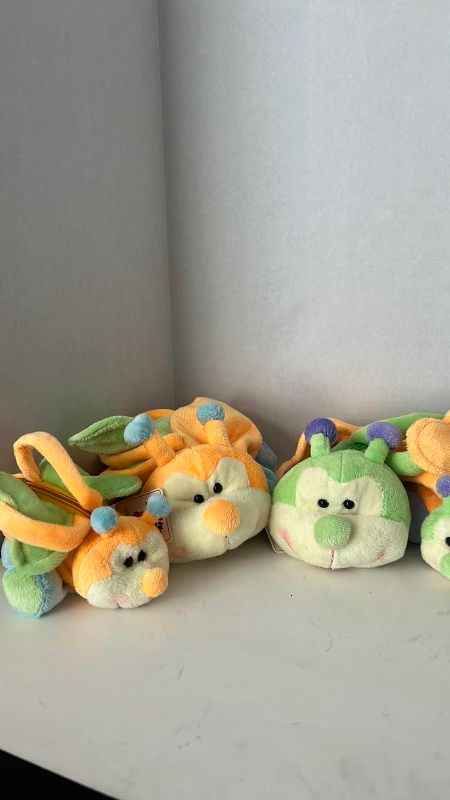 Photo 1 of 7-BUTTERFLY STUFFED ANIMAL PURSES