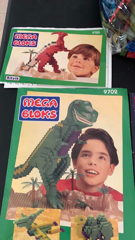 Photo 1 of VINTAGE MEGA BLOKS AND LEGOS