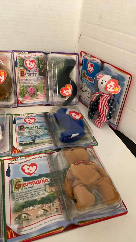 Photo 1 of 12-TY TEENIE BEANIE BABIES IN BLISTER PACKS
