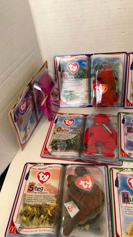 Photo 1 of 12-TY TEENIE BEANIE BABIES IN BLISTER PACKS