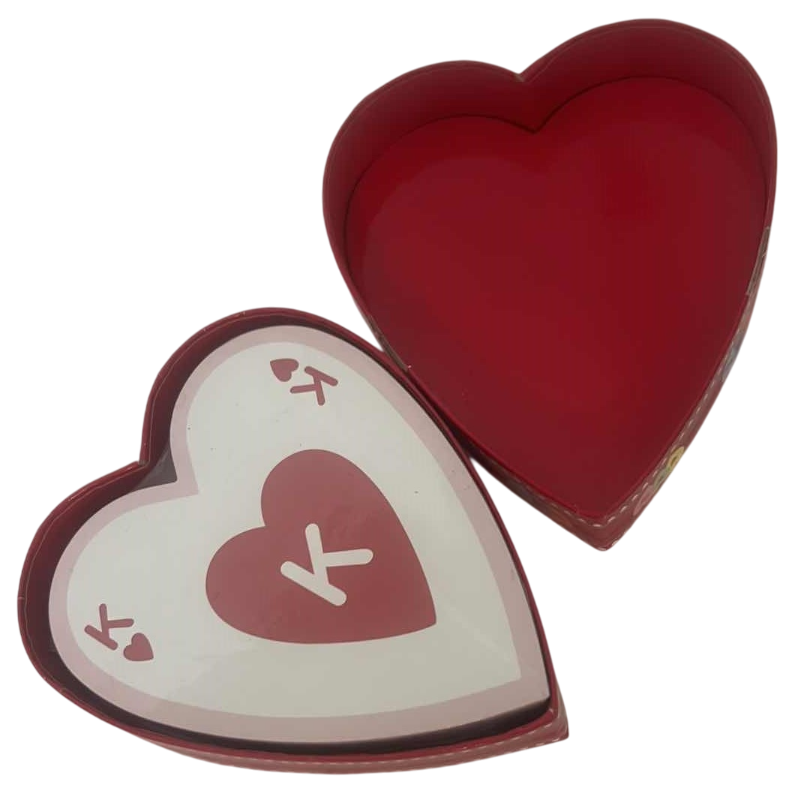 Photo 1 of HEART SHAPED PLAYING CARDS
