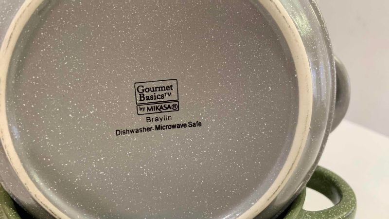 Photo 1 of 6-MIKASA GOURMET BASICS BRAYLIN SOUP BOWLS