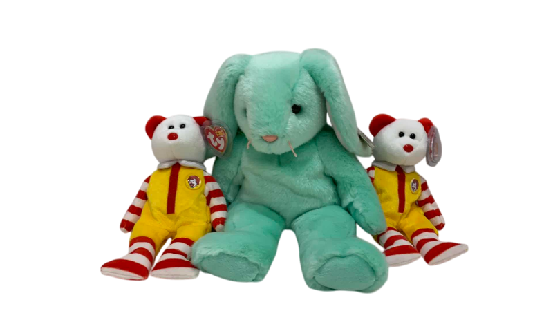 Photo 1 of TY BEANIE BABY MCDONALDS SPECIAL AND HIPPITY