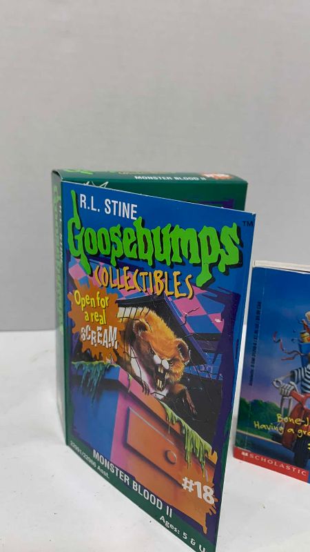 Photo 1 of GOOSEBUMPS ITEMS