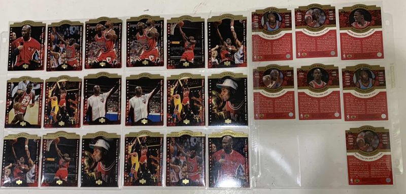 Photo 1 of 1996 UPPER DECK MICHAEL JORDAN A CUT ABOVE TRADING CARDS NBA BASKETBALL