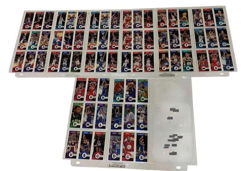 Photo 1 of 1996-97 UPPER DECK TRI-CARD NBA BASKETBALL TRADING CARDS
