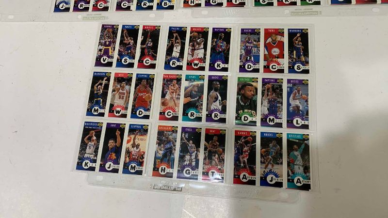 Photo 1 of 1996-97 UPPER DECK TRI-CARD NBA BASKETBALL TRADING CARDS