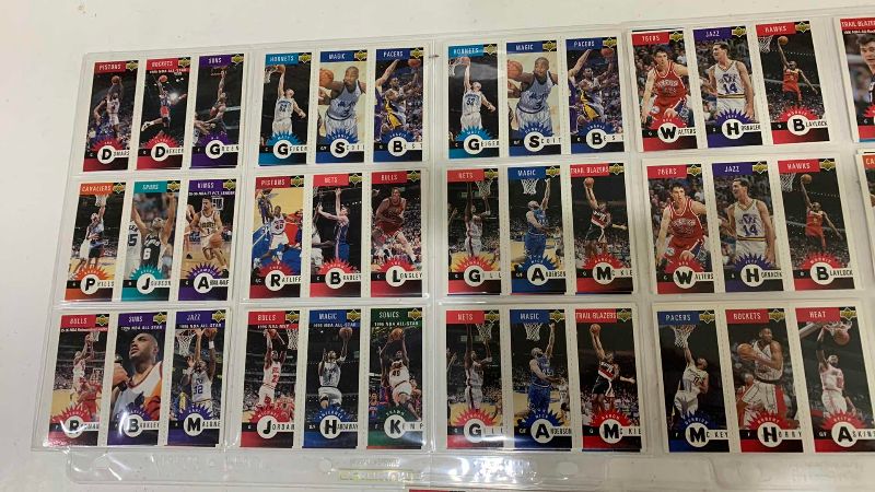 Photo 1 of 1996-97 UPPER DECK TRI-CARD NBA BASKETBALL TRADING CARDS