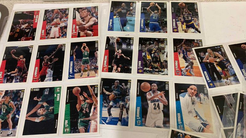 Photo 1 of 1996 UPPER DECK COLLECTORS CHOICE NBA BASKETBALL TRADING CARDS
