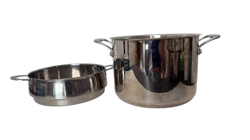 Photo 1 of STAINLESS STEEL POT STOCK AND STRAINER