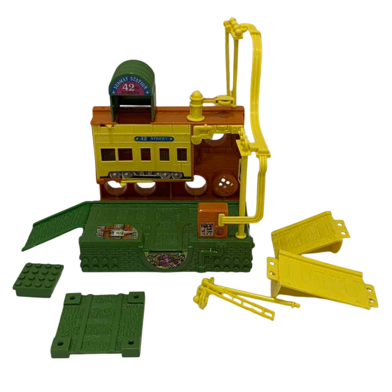 Photo 1 of VINTAGE TEENAGE MUTANT NINJA TURTLES MINI MUTANT SEWER WARS PLAYSET